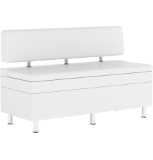 Кухонный диван Norta Hippo 120x49x77 см экокожа nitro wite