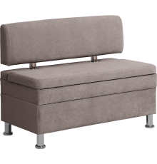 Кухонный диван Norta Hippo 100x49x77 см велюр vivaldi 5