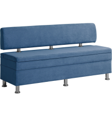 Кухонный диван Norta Hippo 150x49x77 см велюр vivaldi 13