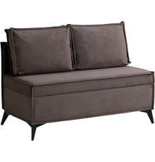 Кухонный диван Norta Loft XS 113x59x80 см велюр vivaldi 24