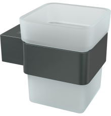 Стакан Lemark Smooth line 9736015 графит