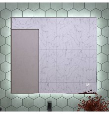 Зеркало MebelVann Орвието 90x80, с подсветкой