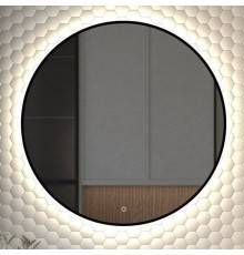 Зеркало круглое Defesto Aura DF 2985S 80x80, с нейтральной подсветкой