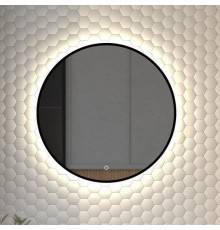 Зеркало круглое Defesto Aura DF 2984S 70x70, с нейтральной подсветкой