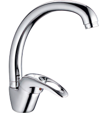 Смеситель для кухни Ledeme H02-B L5902-B хром