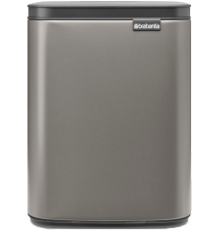 Мусорное ведро Brabantia Bo 222924 7 л, платиновое