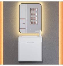 Мебель для ванной комнаты Uperwood Modul 60 подвесная, 1 дверца, матовая белая