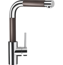 Смеситель для кухни Schock Cristalite SC-300-D выдвижной излив, мокка