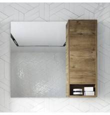 Зеркало STWORKI Карлстад R 90 дуб рустикальный (Ненадлежащее качество: пробита задняя стенка, нет креплений к стене)