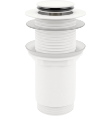 Донный клапан для раковины Wellsee Drainage System 182138000 матовый белый
