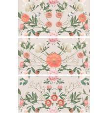 Панно Creto Seventies Spring Mix матовое 60х90 бежевое