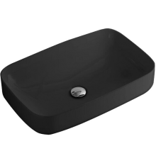 Раковина Kerasan Tribeca 514331 60x38 см, черная матовая