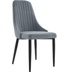 Стул Woodville Kora 15097 gray, ножки black