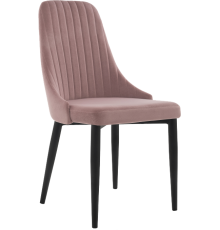 Стул Woodville Kora light purple, ножки black