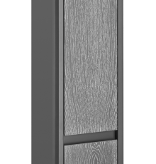 Шкаф-пенал ASB-Woodline Лорена 40 grigio