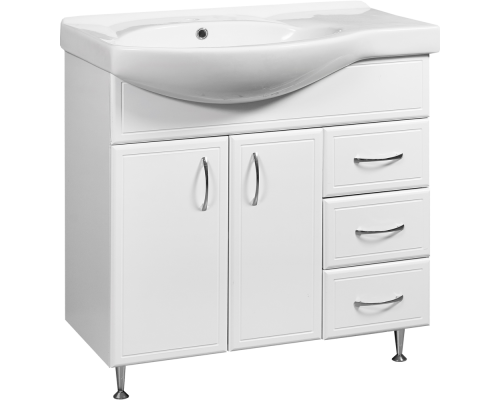 Тумба с раковиной Stella Polar Концепт 80 R