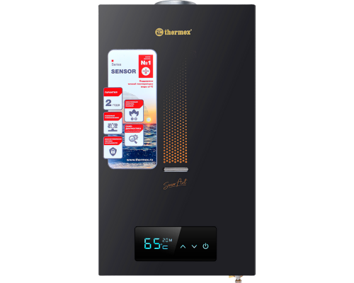 Проточный водонагреватель Thermex Sensor Art S 20 MD Art black газовый