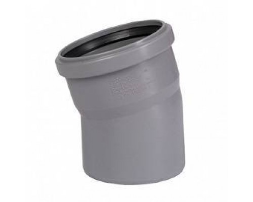 Отвод, Ostendorf, НТВ, 15°, 110, 110, PP (полипропилен) Отвод, Ostendorf, НТВ, 15°, 110, 110, PP (полипропилен)