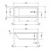 Duravit Vero Air Ванна 170x75см, встраиваемая, Air-System, цвет: белый. 760412000AS0000