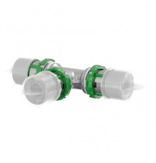 Тройник Comap SkinPress 16 Пресс Латунь. 7130W16
