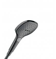 Hansgrohe Raindance Select E Ручной душ , лейка 120мм, 1jet, frac12;;, цвет: шлифованный черный хром. 26520340