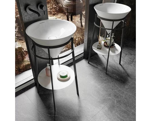 Kerama Marazzi Cono Раковина 44.5х44.5х35см., встраиваемая сверху, без отв., без перелива, цвет: белый глянцевый. CO.wbi.44 Kerama Marazzi Cono Раковина 44.5х44.5х35см., встраиваемая сверху, без отв., без перелива, цвет: белый глянцевый. CO.wbi.44