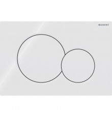 Geberit Sigma01 Клавиша для двойного смыва, круглая: Белый. 115.770.11.5