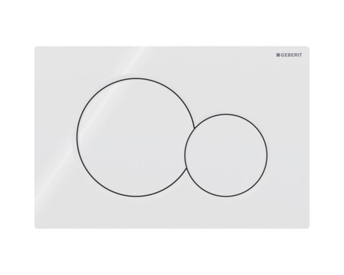 Geberit Sigma01 Клавиша для двойного смыва, круглая: Белый. 115.770.11.5