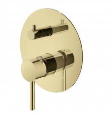 Plumberia Selection IXO Смеситель для душа, встраиваемый, на 2-3 выхода, цвет: золото. XO1901OR