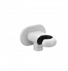 Gessi Goccia Держатель душевой лейки с выводом воды на 1/2rdquo;, цвет: белый. 33761#279