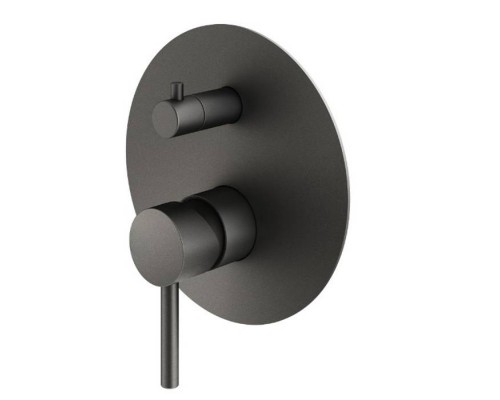 Plumberia Selection IXO Смеситель для душа, встраиваемый, на 2-3 выхода, цвет: графит. XO1901GR Plumberia Selection IXO Смеситель для душа, встраиваемый, на 2-3 выхода, цвет: графит. XO1901GR