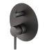Plumberia Selection IXO Смеситель для душа, встраиваемый, на 2-3 выхода, цвет: графит. XO1901GR