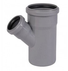 Тройник для внутренней канализации Ostendorf HTEA 75/50*67°. 113310