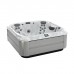 Jacuzzi SPA J335 Минибассейн 214х214х92см, ClearRay PRO3TECT+Ozone, подсветка IR и Red, стереосистема, с крышкой, акрил Platinum, цвет: Brushed Gray. 903002411,  ZP12RU0EWM0