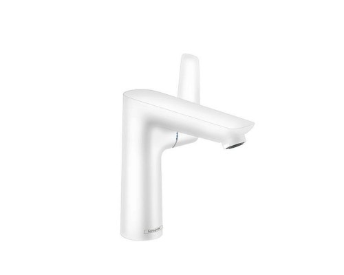 Hansgrohe Talis E Смеситель для раковины 150, на 1 отв, с донным клапаном, излив 141мм, цвет: белый матовый. 71754700 Hansgrohe Talis E Смеситель для раковины 150, на 1 отв, с донным клапаном, излив 141мм, цвет: белый матовый. 71754700