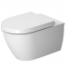 Duravit Darling New Унитаз подвесной Duravit Rimlessreg; без смывного края, с вертикальным смывом, вкл. крепление Durafix, 37x54см, Цвет: Белый. 2557090000