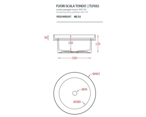 Artceram Fuori Scala Раковина 40 см, без отв., встраиваемая, без перелива, цвет: черный матовый. TFL032 17 00
