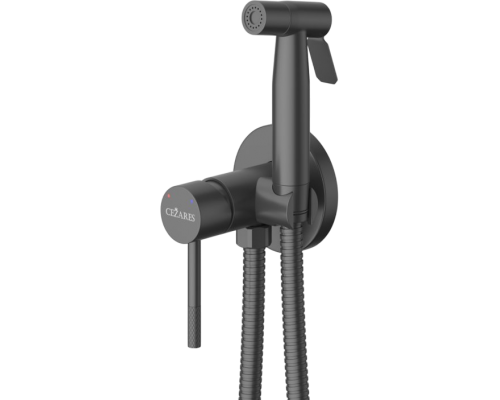 Гигиенический душ Cezares Relax RELAX-DIF-NOP С ВНУТРЕННЕЙ ЧАСТЬЮ, черный