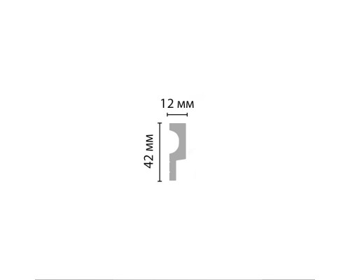Молдинг DECOMASTER D316-1-1070 ДМ(42*12*2900 мм) Молдинг DECOMASTER D316-1-1070 ДМ(42*12*2900 мм)