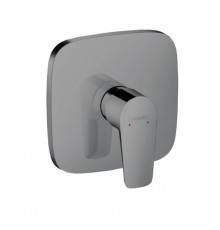 Hansgrohe Talis E Встраиваемый смеситель для душа, внешняя часть, цвет: шлифованный черный хром. 71765340