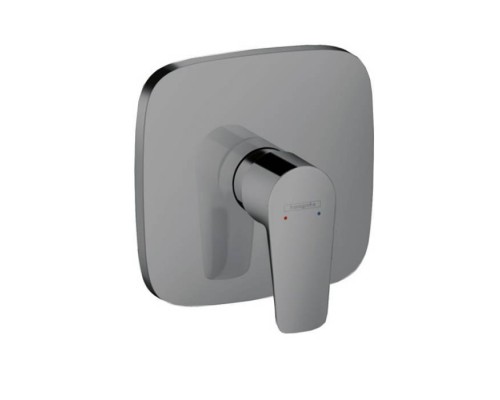 Hansgrohe Talis E Встраиваемый смеситель для душа, внешняя часть, цвет: шлифованный черный хром. 71765340