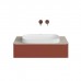 Kerama Marazzi Magica Тумба подвесная, 88.4х48.5х22см., 1 ящик, цвет: венецианский красный матовый. MA.90.1\VR.M