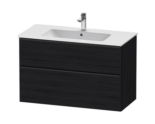 Duravit D-Neo Тумбочка подвесная 101х46.2x62.5см., раковина, 1 ящик цвет: Black Oak. 2336100000,  DE436301616