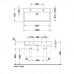 Duravit Vero Раковина 100х47см., 2 отв., c переливом, цвет: белый. 0454100024