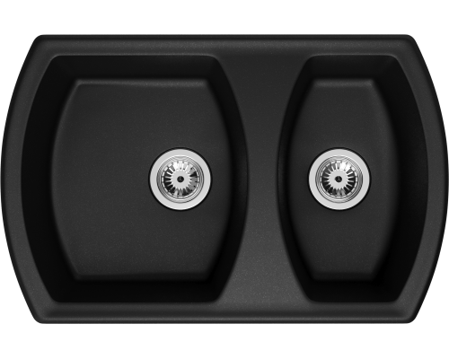 Мойка кухонная Domaci Верона 78-50 черная