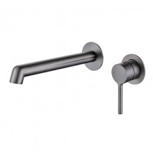 Смеситель для раковины встраиваемый Raglo R20.11.09, графит