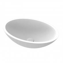 MOMA Pearl Раковина 50х35см., накладная, с донным клапаном, цвет: белый матовый. PRL0310.MWS