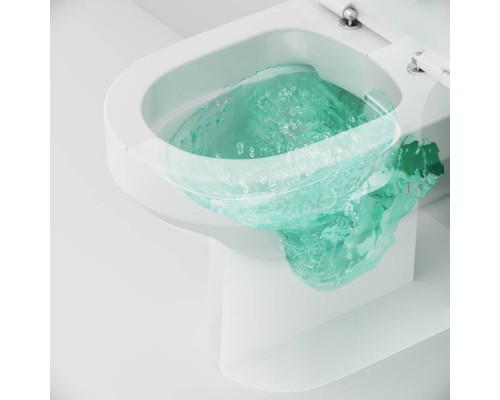 C708600WH Напольный унитаз-компакт безободковый FlashClean, без сиденья C708600WH Напольный унитаз-компакт безободковый FlashClean, без сиденья