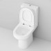 C708600WH Напольный унитаз-компакт безободковый FlashClean, без сиденья