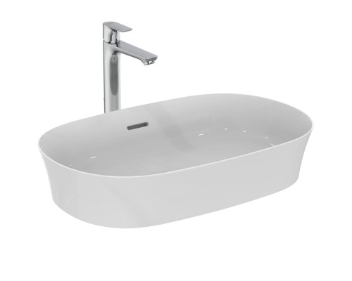 Ideal Standard Ipalyss Раковина 60см., накладная, без отв., Diamatecreg;, цвет: белый. E139701